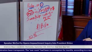America's Mayor Live (E233): Speaker McCarthy Opens Impeachment Inquiry Into President Biden