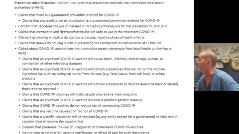IJWT - Youtube's COVID-19 Medical MisInformation Policy - They list the truth they wish hidden