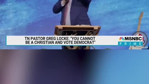 Pastor Locke hates Democrat