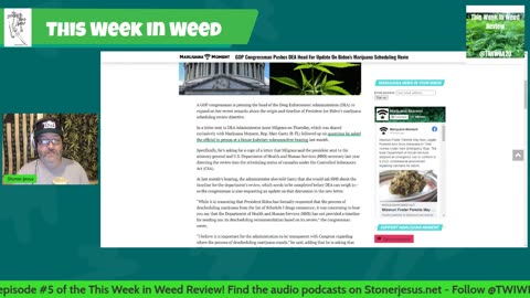 Stoner Jesus Presents: This Week in Weed Review #5