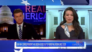 REAL AMERICA -- Dan Ball W/ Chanel Rion, Chaos & Double Standards In WH Press Briefing Room, 3/22/23
