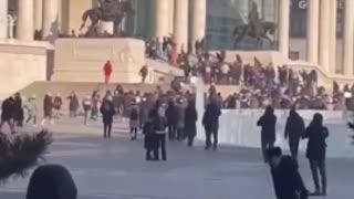 HUGE: Mongolian Protestors Breach Government Palace In Capital City