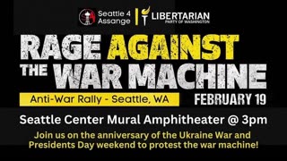 Rage Against The War Machine DC Seattle RALLY LIVE