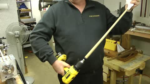 Pool Cue Building-How I Use A Cordless Drill For Shaft Maintenance