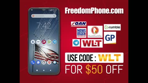 DITCH BIG TECH, Get The Freedom Phone - Use Promo Code WLT to Save $50