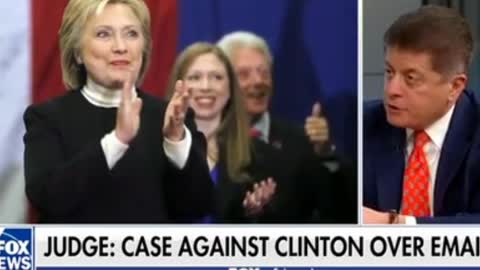 Judge Napolitano Wants Hillary Clinton Prosecuted