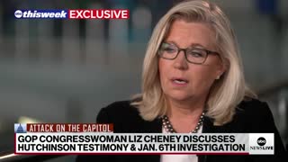 Liz Cheney Evades Question About Jan. 6 Committee Corroborating Hutchinson’s Claims