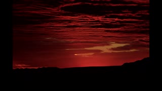 Time Lapse Sunset - Northern Utah