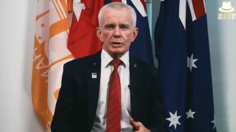 Australian Senator Malcolm Roberts points out the WHO/UN