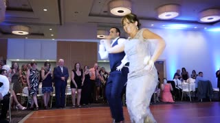Mother-Son Dance Wows Guests