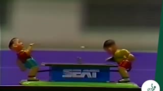 Funny table tennis