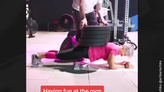 81 Year Old's Fitness Video goes Viral on TikTok