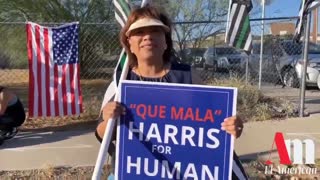 VP Kamala Harris Gets TROLLED by Patriotic Hispanics in El Paso!