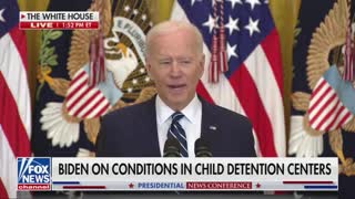 President Joe Biden's Speaks With Cecilia Vega On Migrant Facility Conditions