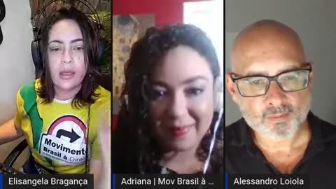 Alessandro Loiola - Elisangela - Turetti - Adriana - Movimento Brasil à Direita (2021,4,25)