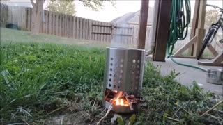 DIY Wood Fuel Camp Stove