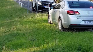 Australian Movie Tribute Car Pulled Over after Being Called In