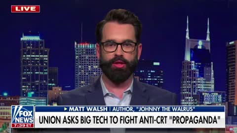 Matt Walsh reacts to the latest efforts to silence opposition to critical race theory