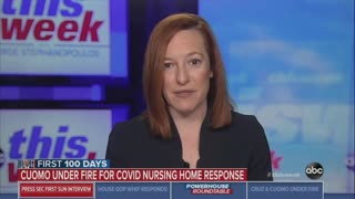 Jen Psaki Dodges Question From Jon Karl About Whether Cuomo Represents 'Gold Standard'