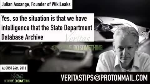 Audio: Assange tried to warn State Dept of leaked emails