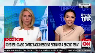 AOC Laughs Off Question About If She Will Support Biden Again In 2024