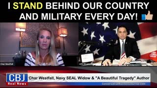 Navy SEAL Widow Char Westfall Shares how She Stands Behind Our Country and Military Every Day!