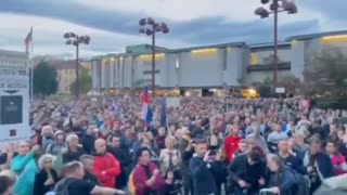 Tens Of Thousands Of Slovenians Turn Out To Protest Covid Passports