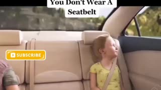 What happens when you don't wear seat belt