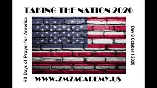 TAKING THE NATION 2020: Countdown Day 8 | Zari Banks, M.Ed | Oct. 1, 2020 - PWPP
