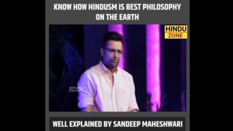 Sandeep Maheshwari On Why Hindu Philosophy is Best