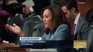 Interesting that Kamala did demonstration of Hacking elections?