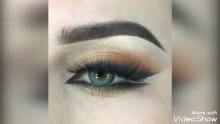 Makeup tutorial 3. Eyes woman.