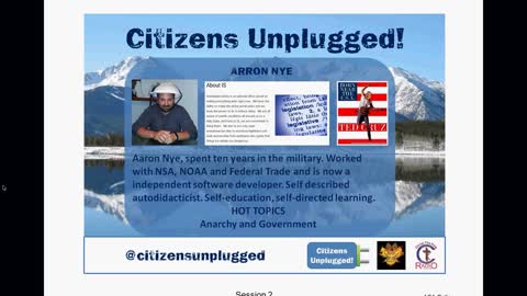 19 Dec 2017 Citizens Unplugged Radio Show - Arron Nye