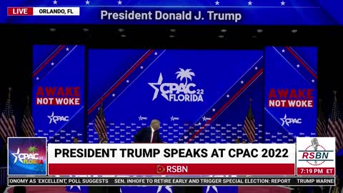 President Donald J. Trump Full Speech at CPAC 2022 in Orlando