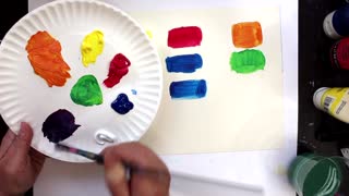 Mixing Colors with Paint