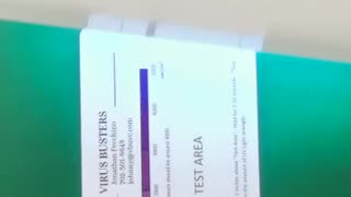 UVC 007-2 UV Light Test Card