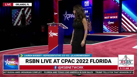 Rep. Lauren Boebert Full Speech at CPAC 2022 in Orlando