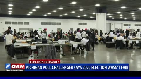 MC4EI & OANN on Election Integrity - Poll challenger obstructed, assaulted and removed