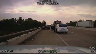 Dashcam Video: Arkansas Police Chase and Shooting