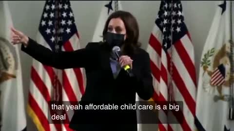 Kamala Weirdly Starts Cackling When Discussing Struggling Parents
