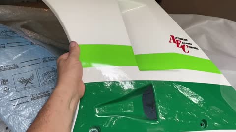 Installing strips and decals on a sportbike