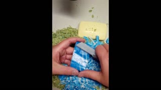 ASMR Dry Soap Cutting
