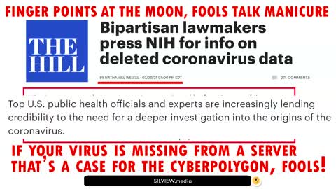 Scientific consensus: We've never had a virus isolate, just A MEMO FROM CHINA