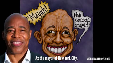 NYC Mayor Reacts to Cartoon of Himself (Deepfake)