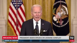 Biden Gives Ukraine-Russia Update