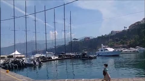 A Look at the Docks, Sorrento, Italy