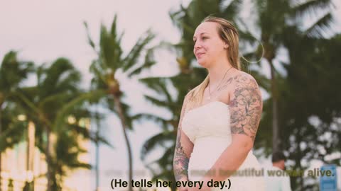 He Comes Back From An 8-Month Deployment To Find Girlfriend In A Wedding Dress