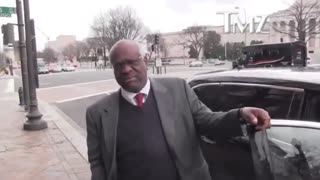 Internet Goes WILD at Video of Clarence Thomas Laughing at TMZ Reporter