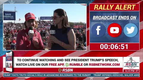 Wendy Rogers RSBN Interview at Mesa, AZ Save America Trump Rally 10/9/2022