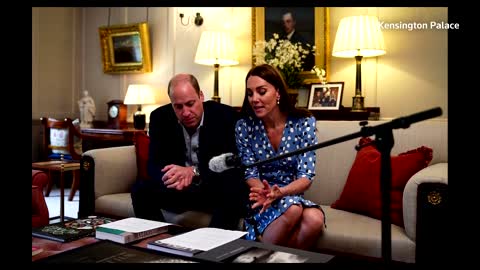 Prince William and wife Kate take over UK airwaves